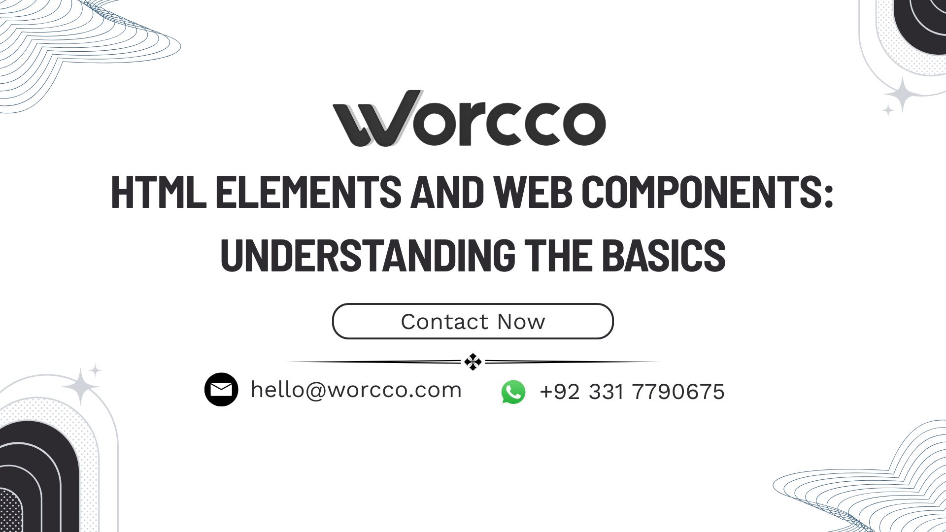 HTML Elements and Web Components: Understanding the Basics